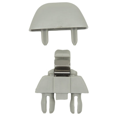 HiSport Interior Sun Visor Hook Clip Bracket Compatible with Audi A6 C6; Replacement for VW Passat B7 Polo, 2PCS