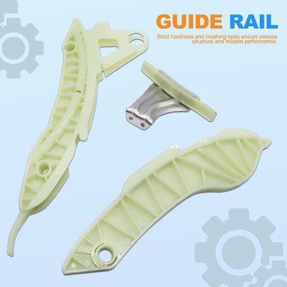 HiSport 11311439853 Engine Timing Chain Kit with Sprocket - Compatible with Mini Cooper 2007-2015 Cooper Paceman 2013-2016 Cooper Countryman 2011-2016 1.6L l4 - Replace 11317598956