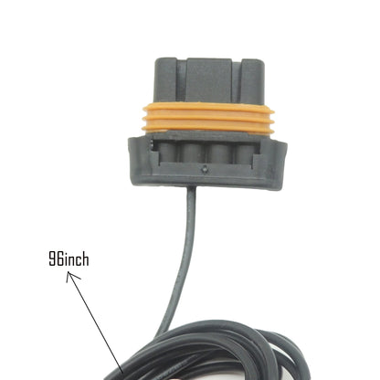 HiSport 96" Resistor Wire Pigtail Converts 12v to Signal - LS Gen III - 4 pin Alternator 105A WPALT31