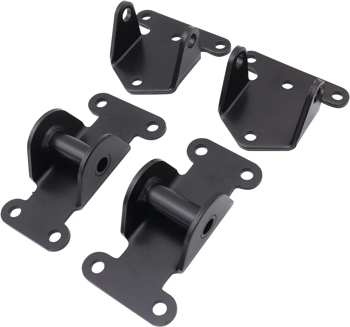 HiSport Steel Motor Mounts Chassis Mounts Kit Fit for Chevy Frame Small Block Engine Replace for 3990914