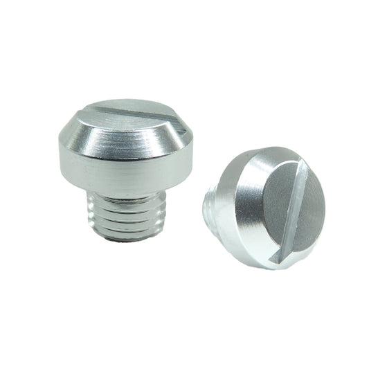 HiSport Motorcycle Mirror Hole Plugs Universal M10x1.25 Compatible With NC750S MT/ CB1000R/ Grom MSX125, KAWASAKI Z250SL/ Z400/ Z125, TRIUMPH Speed Triple 1050, SUZUKI, YAMAHA, DUCATI