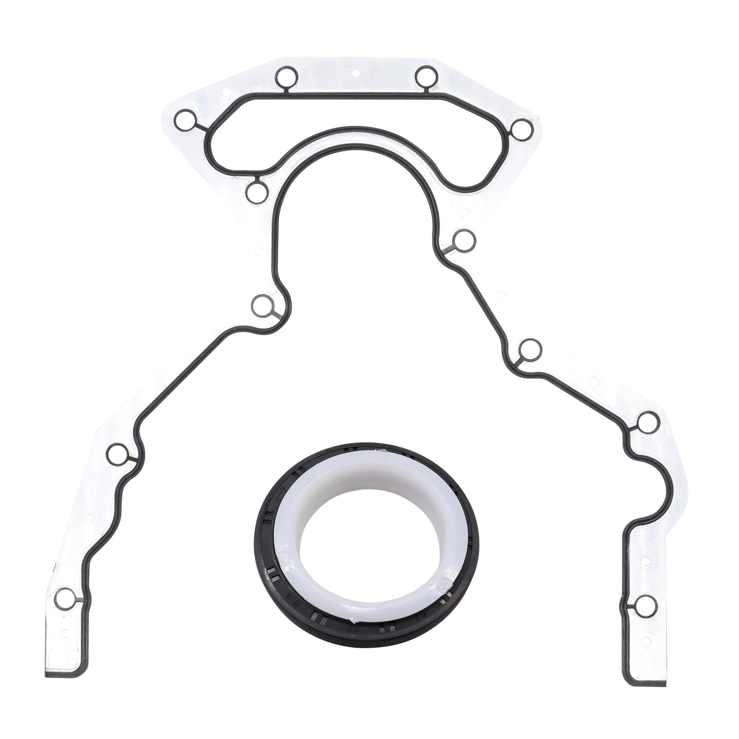 HiSport BS40640 Rear Main Seal Gasket Set - Compatible with LS LS1 LS6 LS2 LS3 LQ9 LQ4 4.8L 5.3L 5.7L 6.0L 6.2L Chevy Silverado Suburban Tahoe Trailblazer GMC Sierra