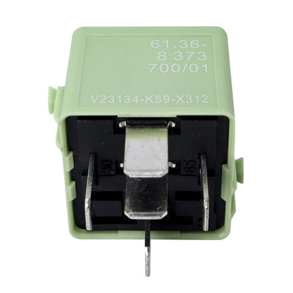HiSport Relay V23134-K59-X312 12VDC 5Pins Plug-in Automotive Relay Compatible with BMW 318I 320I 323I 325I 328I 330I 525I 530I M3 M5 M6 Z3 Z4 Z8 Cooper, Replacement for 61368373700