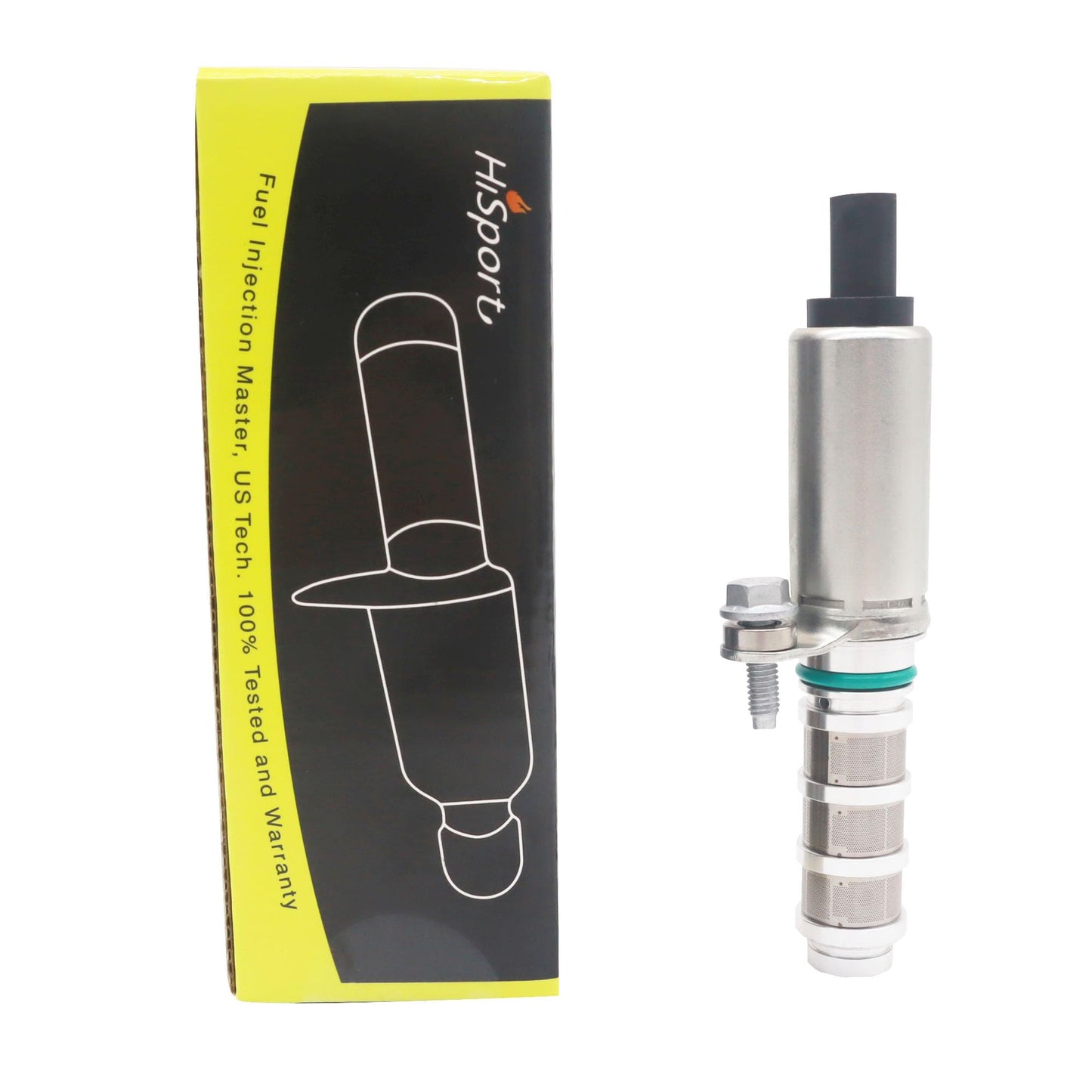 HiSport 12662737 Variable Valve Timing Solenoid VVT Replacement for Buick Envision Lacrosse & Cadillac ATS CTS & Chevrolet Blazer Camaro Colorado Equinox Impala Malibu & GMC Acadia Canyon