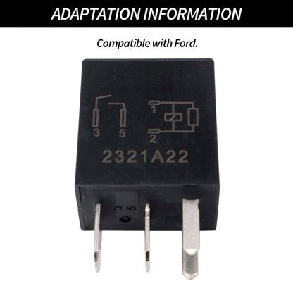HiSport Relay 8T2T-14B192-AA O101K 12VDC 4 Pins Automotive Relay Compatible with Ford, 2PCS