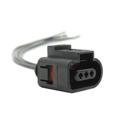 HiSport 3 Pin Male Pre Wired Connector Multifunction Fuel Pump Camshaft Sensor Light Connector # 1J0973703, 8K0973703, 3D0973703