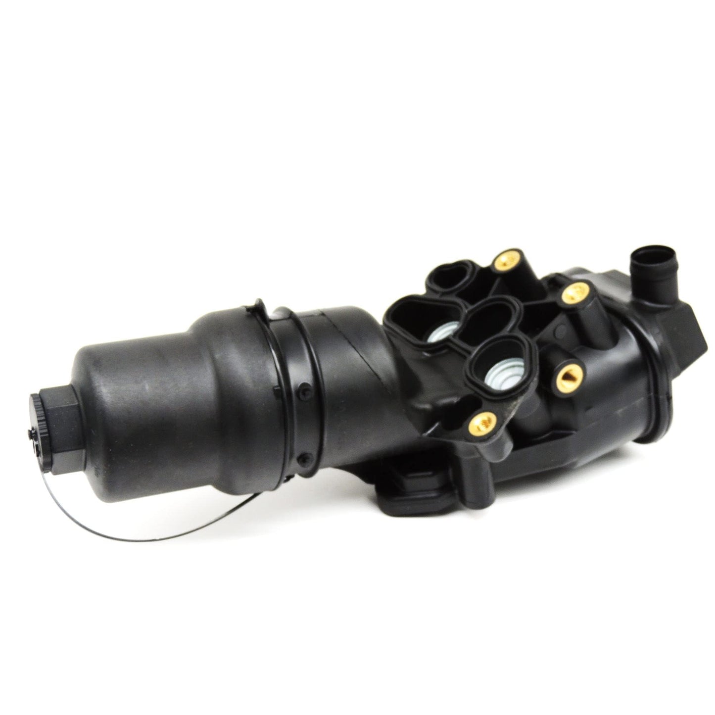 HiSport 06F115397F Oil Filter Housing Assembly Compatible with Audi A3 2006-2008, A4 2005-2009, TT 2008-2015, Volkswagen EOS 2007-2009, Golf 2012-2013, GTI Jetta Passat 2006-2008 Replace 06D115562