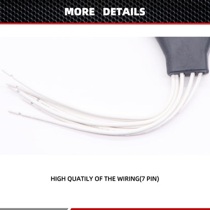 HiSport 2225035050 Mass Air Flow Connector Compatible with Toyota 4Runner 1990-1995, Pickup 1989 1990 1991 1992 1993 1994 1995 4Cyl 2.4L Replace 7420055, 22250-35050, 28727, 5S2890