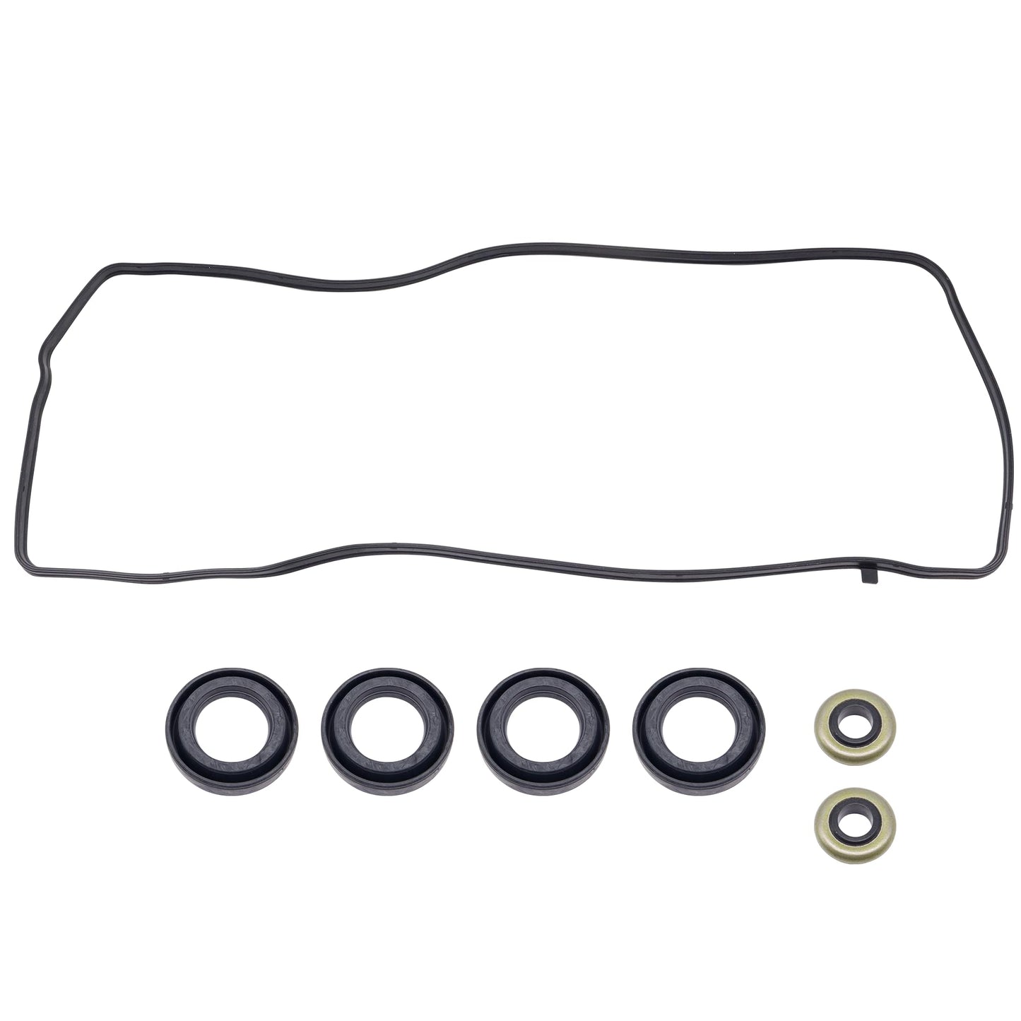 HiSport Valve Cover Gasket - Compatible with Pontiac Vibe 2009-2010 Compatible with Scion iM 2016 xD 2008-2014 Compatible with Toyota Corolla 2009-2017 Matrix 2009-2014 - Replace VS50776R