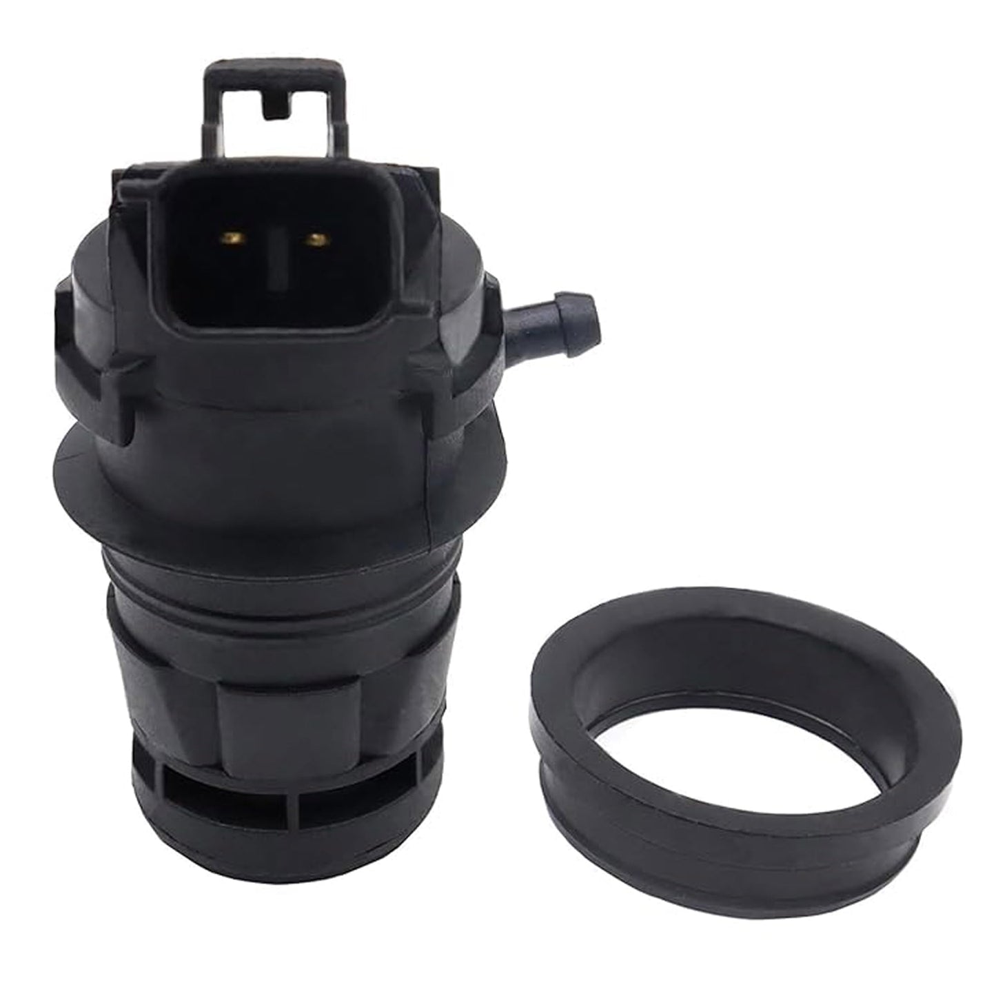 HiSport Windshield Washer Pump with Grommet - Compatible with Toyota Prius 2004-2011, Camry 2007-2017, FJ Cruiser 2007-2014, Corolla 2009-2016, Lexus, Subaru, Mazda, Nissan, Acura, Honda 85330-60190