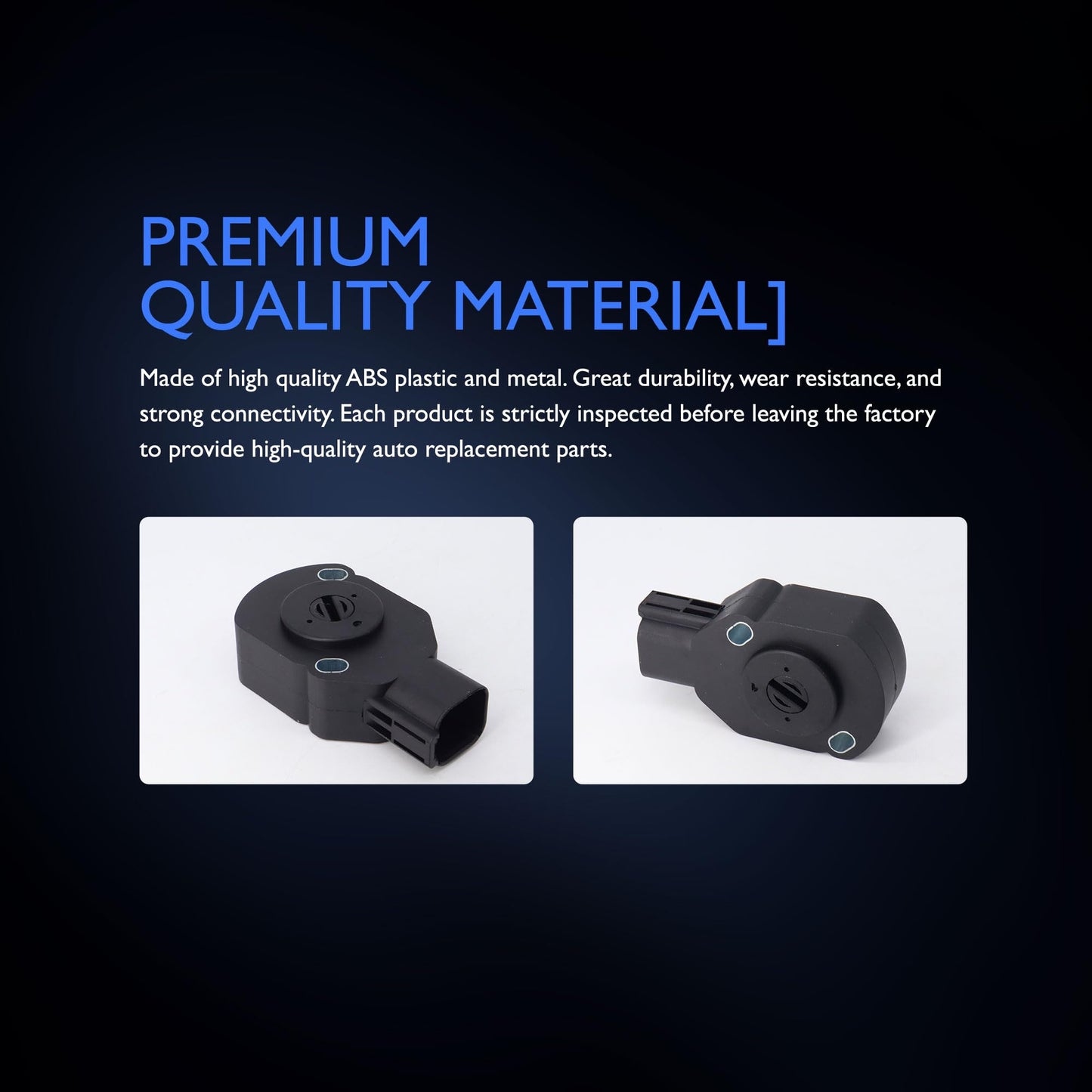 HiSport Throttle Position Sensor 53031576 53031576AD 3970085 Compatible with Dodge Ram 2500 3500 1998.5-2004 5.9L Cummins Diesel