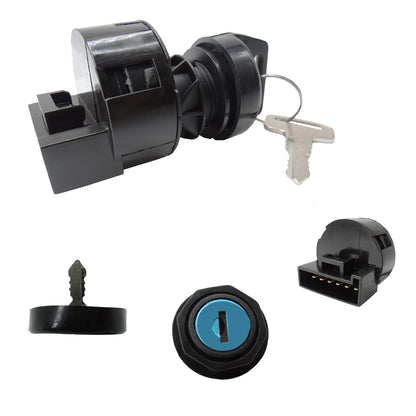 HiSport Ignition Key Switch Compatible with Polaris RZR XP 1000,ACE 500 700 900,ATP 330,General 1000,RZR 570 900,Ranger 400 500 570 800,Sportsman 500 ACE 570 XP 550,Trail Boss 330,RZR XP 4012165