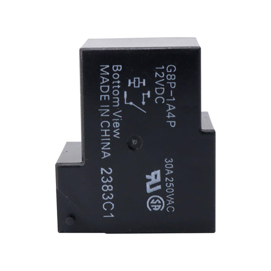 HiSport G8P-1A4P Fully-Sealed PCB Relay 30A 250VAC 12VDC 4-Pin SPST Compatible with PC Board or Panel-Mounted Applications, Solve F01 Code Problem of Dryer and Cooling Fan Failures & P0641/B1455