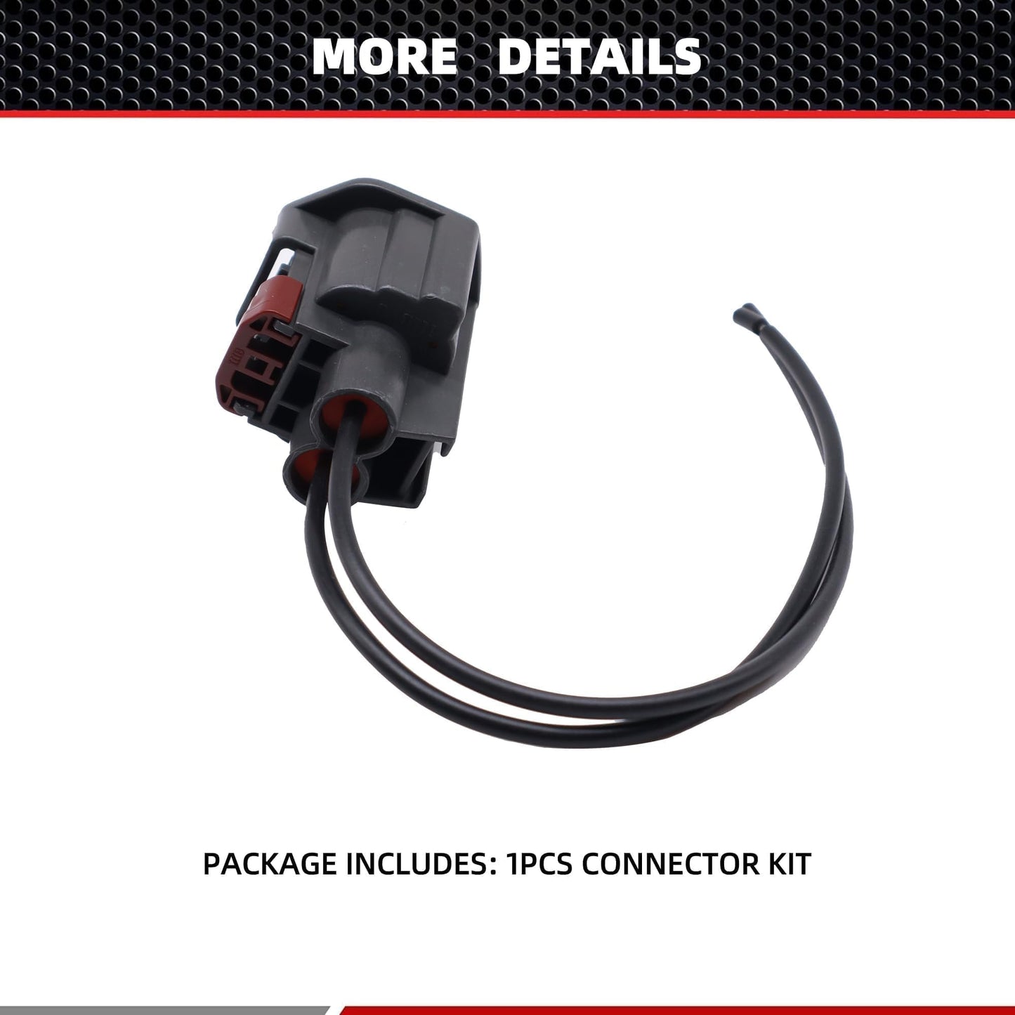 HiSport Radiator Cooling Fan Connector Compatible with Dodge Grand Caravan 3.6L V6 2011 2012 2013 2014 2015 2016 2017 2018 2019 2020, Dodge Grand Caravan 3.3L 3.8L 4.0L V6 2010