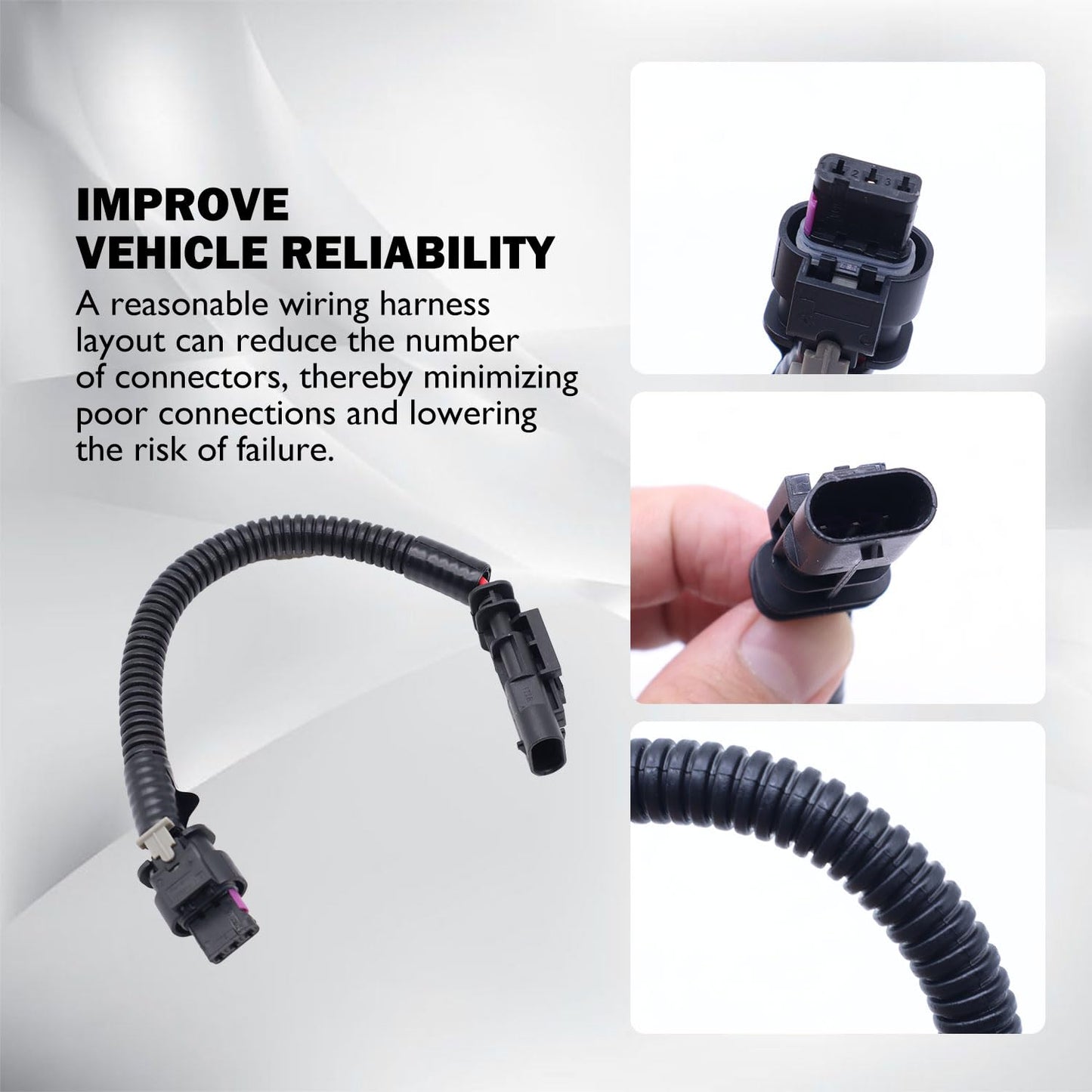 HiSport Auto Start Stop Disable Delete Canceller Disabler Wiring Harness - Compatible with Chevrolet Equinox Malibu Cadillac XT4 XT5 CT6 Buick Enclave Encore