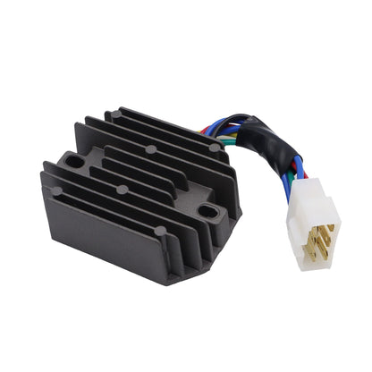 HiSport 15351-64600 Voltage Regulator Rectifier Compatible with Kubota: B1550D, B1550E, B1550HSTD, B1550HSTE;John Deere: 650, 750;Yanmar: 1510, 1601, 1610, 1702, 1720, 1802, 1810, 1820, YM2310, YM2402