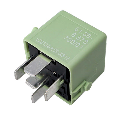 HiSport Relay V23134-K59-X312 12VDC 5Pins Plug-in Automotive Relay Compatible with BMW 318I 320I 323I 325I 328I 330I 525I 530I M3 M5 M6 Z3 Z4 Z8 Cooper, Replacement for 61368373700