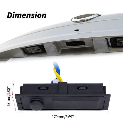 HiSport 25380-1KA0A Trunk Lid Opener Tailgate Release Switch Compatible with Nissan Juke 1.6L 2011 2012 2013 2014 2015 2016 2017 Replacement for OEM 253801KA0A 253801KA0C