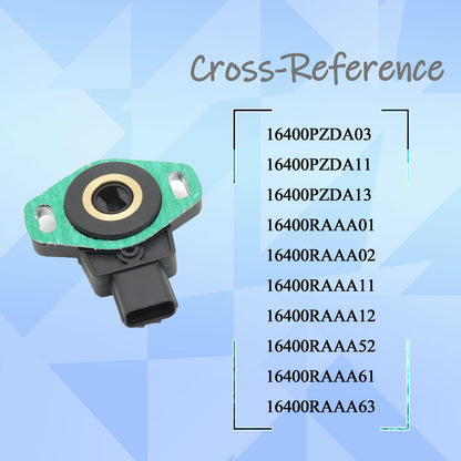 HiSport 977-023 TPS Throttle Position Sensor Compatible with Honda Element Accord 2003 2004 2005 2006 Replacement for OEM T42004, 16400PZDA01, 16400PZDA02, 16400PZDA03, 16400PZDA11, 16400