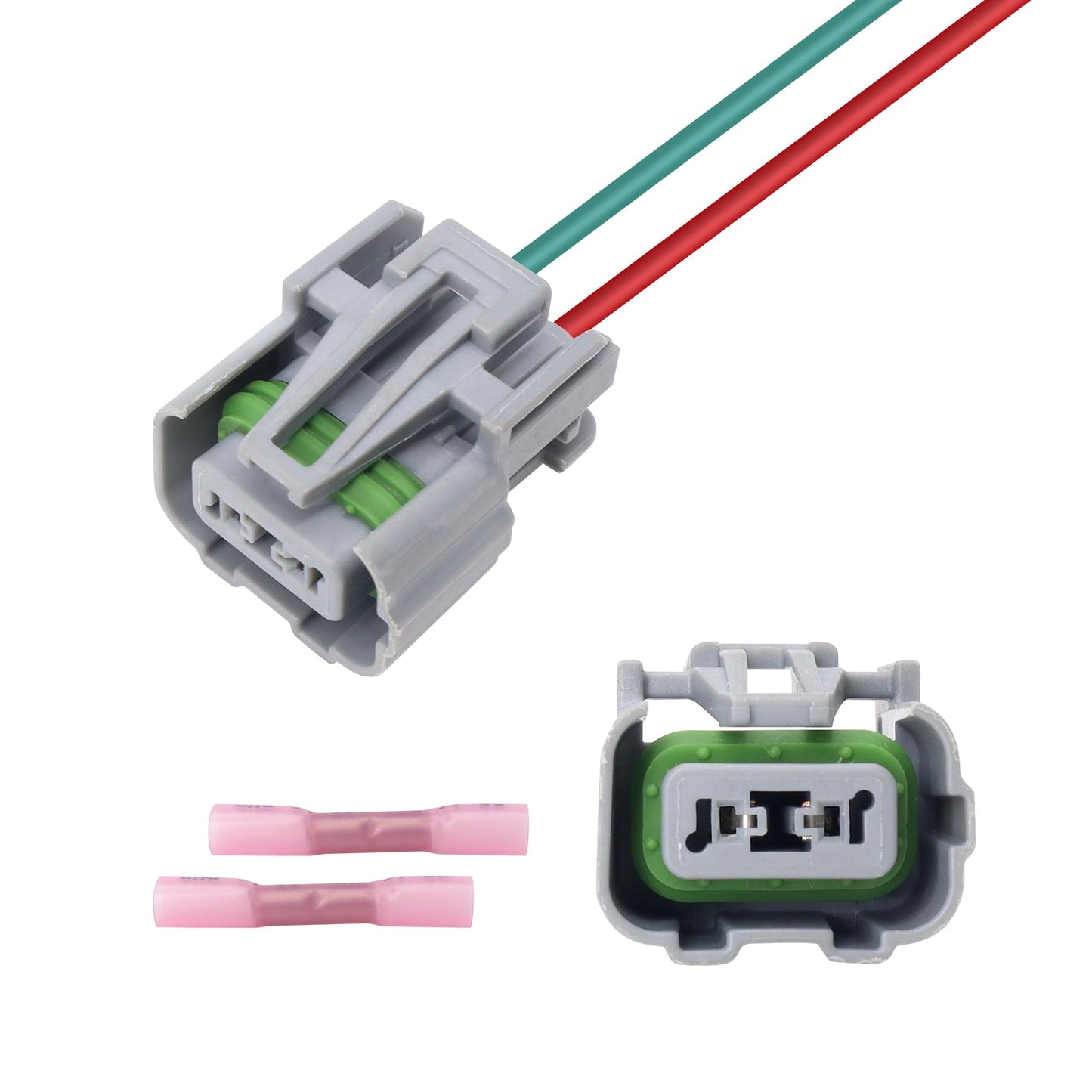 HiSport Fog Driving Light Socket Connector Wiring Harnesses 7U2Z14S411BA Compatible with Chevrolet Ford GMC Pontiac Saab Subaru, 19153187, 19168034, 19369113, S1744, S2391