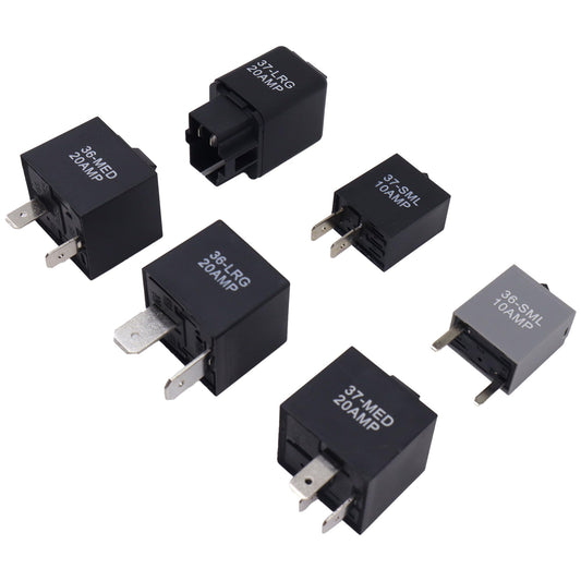 HiSport Relay Bypass Switch Kit Fuel Pump Relay Bypass Master Kit - Compatible with BMW Volkswagen GM Audi Replaces 9036 9037 9038