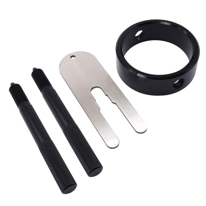 HiSport Motorcycle Fork Spring Compressor Tool Kit Compatible with Most Upside Down Streetbike & Motorcycle Forks