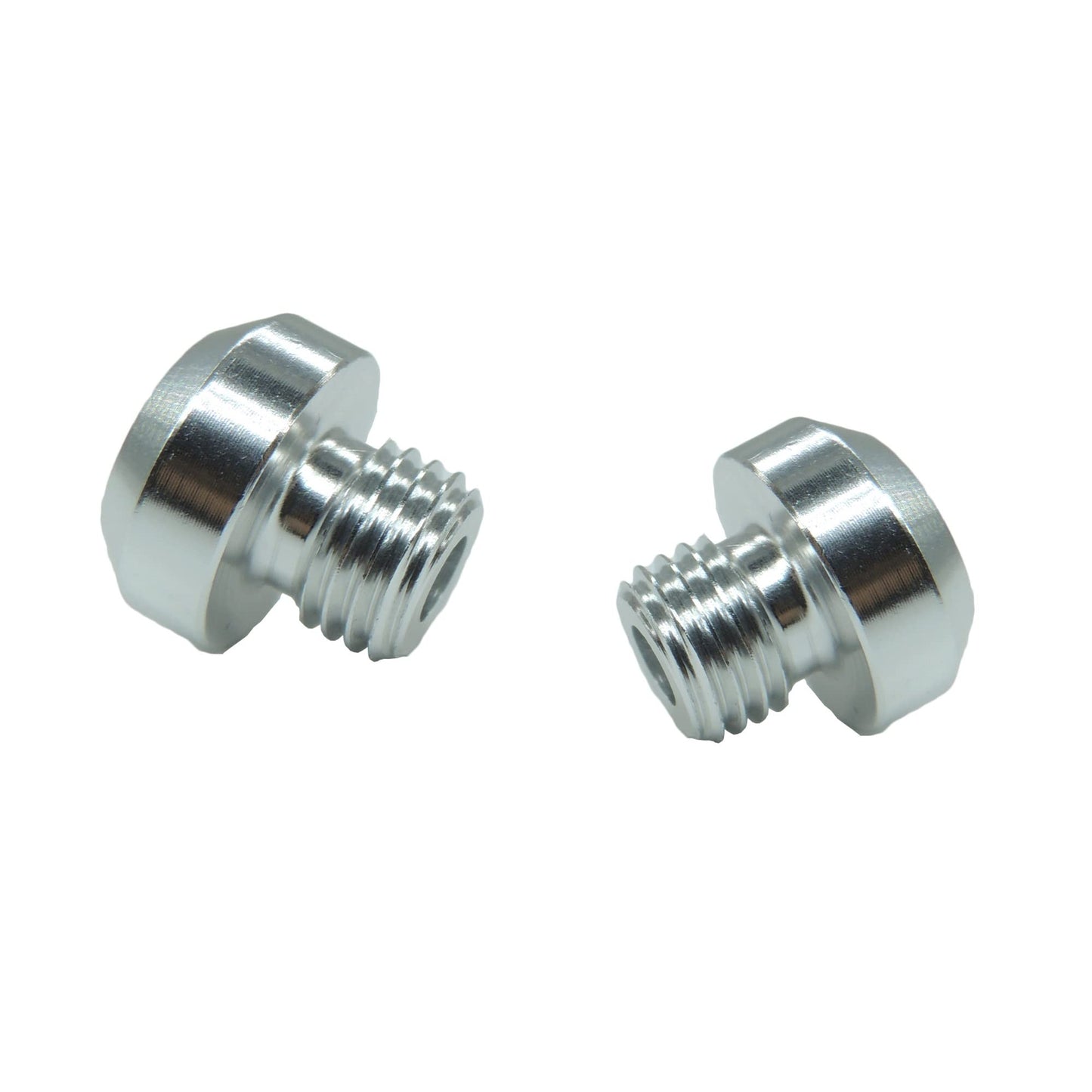 HiSport Motorcycle Mirror Hole Plugs Universal M10x1.25 Compatible With NC750S MT/ CB1000R/ Grom MSX125, KAWASAKI Z250SL/ Z400/ Z125, TRIUMPH Speed Triple 1050, SUZUKI, YAMAHA, DUCATI