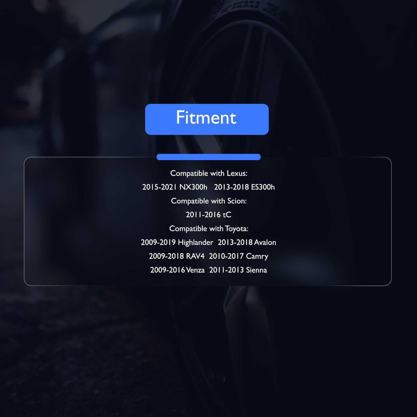 HiSport PCV Valve - Compatible with Lexus NX300h ES300h Compatible with Scion tC Compatible with Toyota Highlander Avalon RAV4 Camry Venza Sienna 2009-2021 - Replace 1220436020