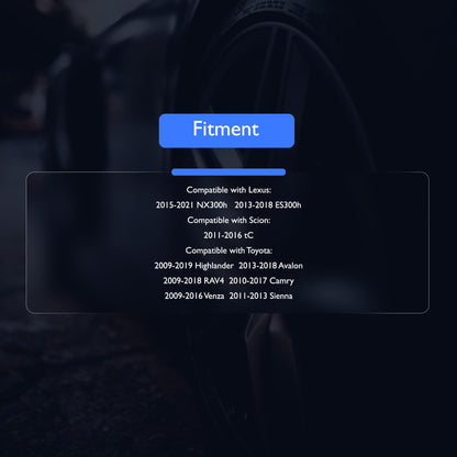 HiSport PCV Valve - Compatible with Lexus NX300h ES300h Compatible with Scion tC Compatible with Toyota Highlander Avalon RAV4 Camry Venza Sienna 2009-2021 - Replace 1220436020