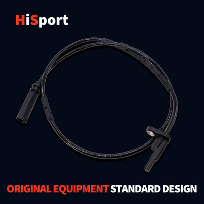 HiSport 2PCS ABS Wheel Speed Sensor Rear Driver and Passenger Side Compatible with BMW ActiveHybrid 3 M235I 118I 120I 220I 228I 230E 320I 328D 328I 330E 330I 335I 335IS 440I Replacement for ALS2724
