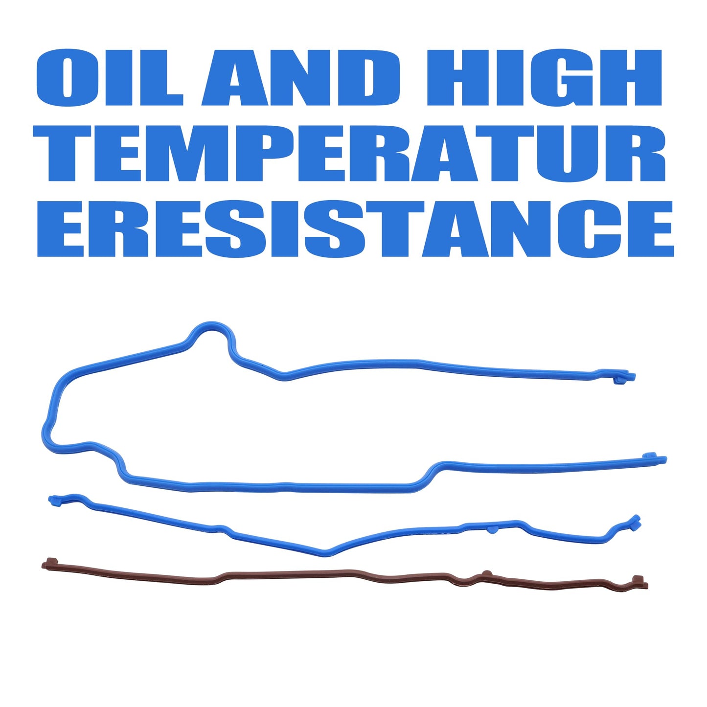HiSport TCS46078 Timing Cover Gasket Set - Compatible with Ford Expedition F-150 F-250 Super Duty F-350 Super Duty Compatible with Lincoln Mark LT Navigator 5.4L Engine Undergasket