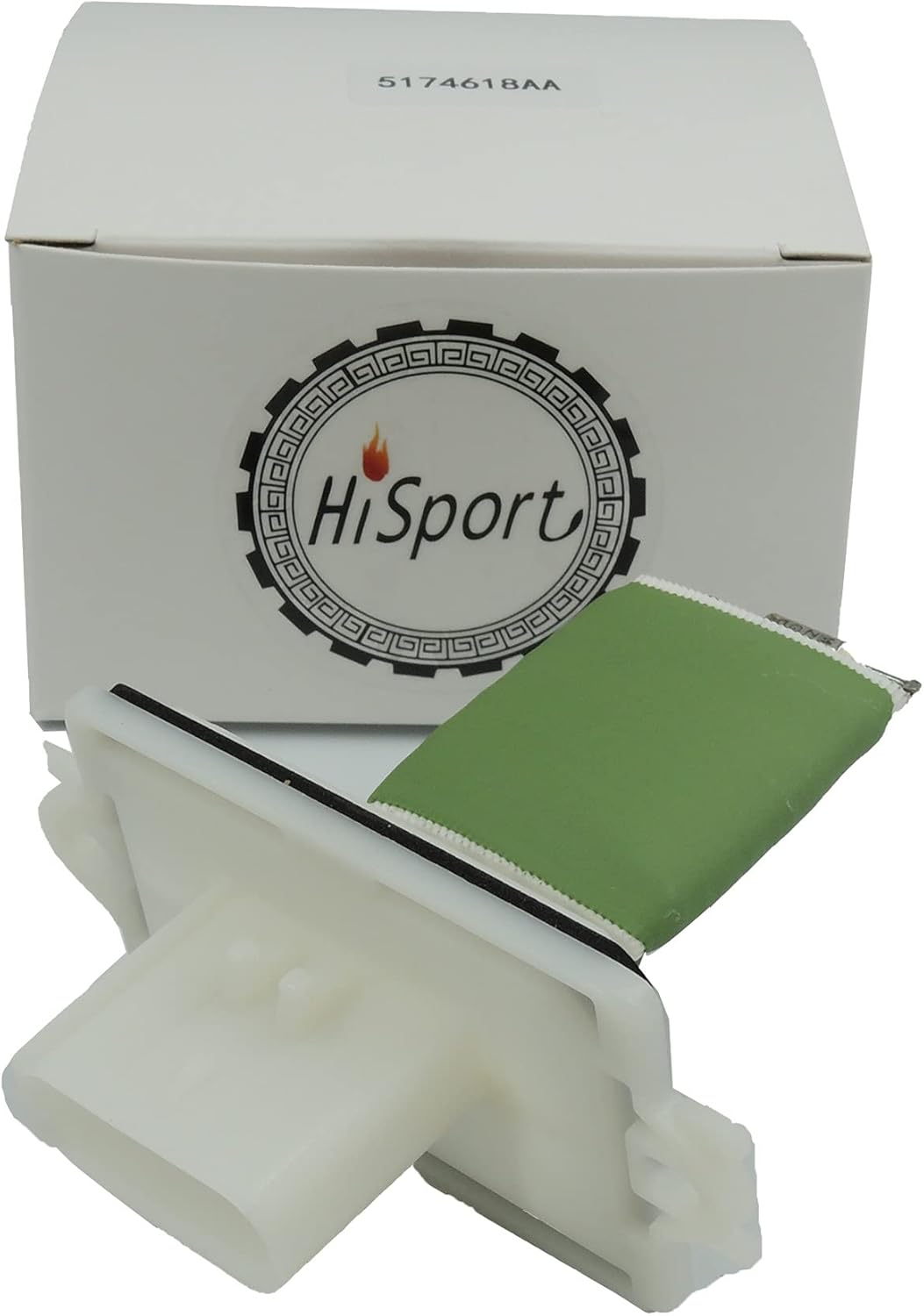 HiSport AC Heater Blower Motor Fan Resistor HVAC 5174618AA 973-426 - Compatible with Chrysler Aspen 2007-2009,Compatible with Dodge Dakota 01-04,Duango 01-09