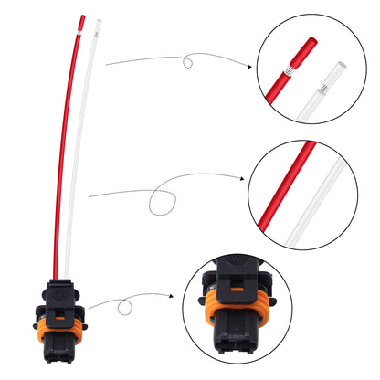 HiSport Alternator Connector Pigtail 25877026 Compatible With Cadillac Chevy GMC Hummer