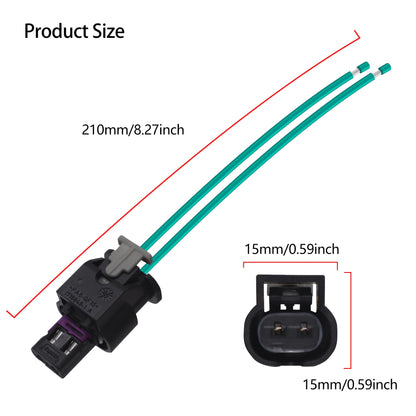 HiSport WPT-1648 Battery Current Sensor Connector Compatible with Ford Focus 2012-2018 Fiesta 2014-2019 Escape 2017-2019