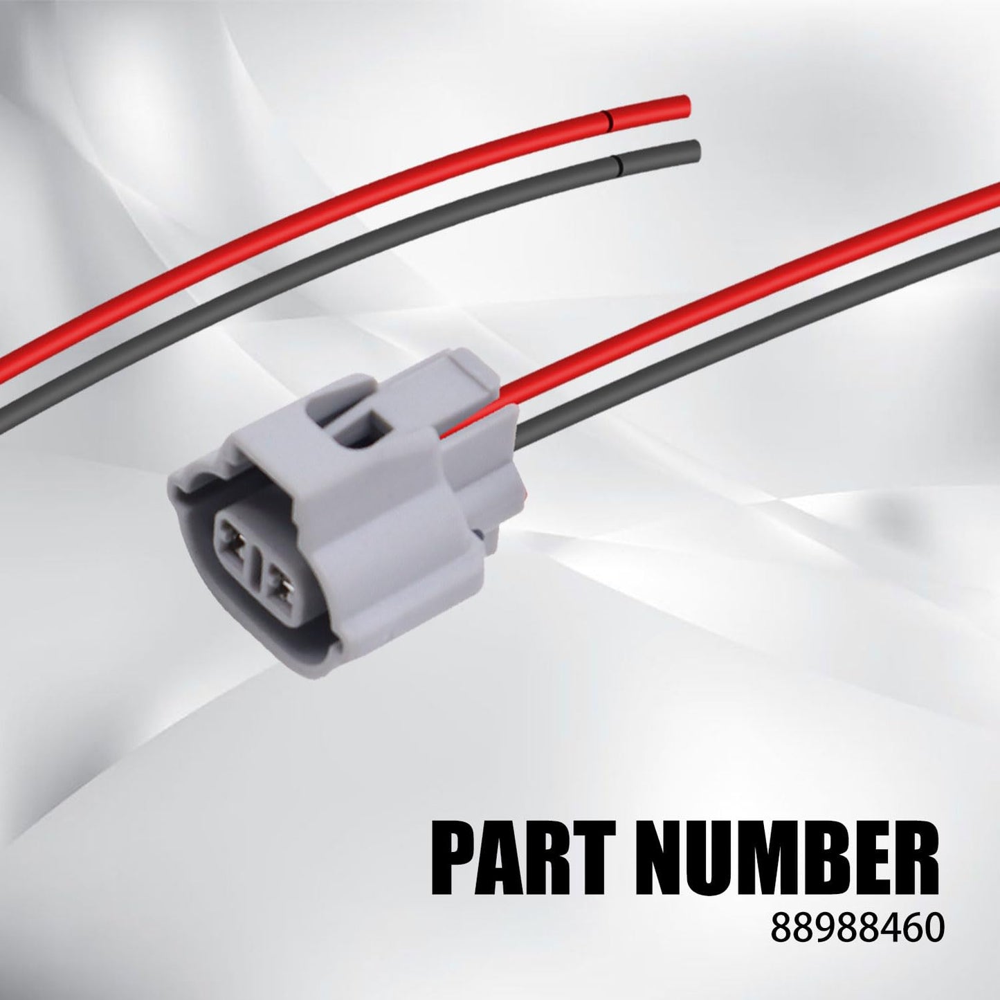 HiSport Variable Valve Timing(VVT) Solenoid Connector Wiring Harness - Compatible with Chevrolet Equinox Malibu Hyundai Equus Genesis Kia Borrego Forte Toyota 4Runner Avalon Replaces 88988460