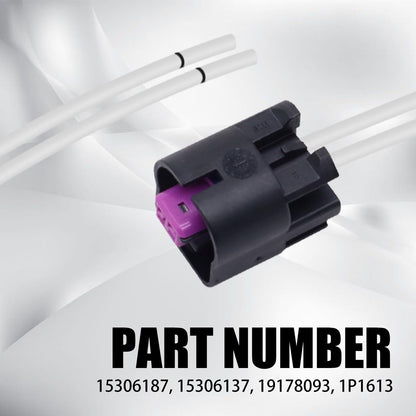 HiSport 15306137 Variable Valve Timing(VVT) Solenoid Connector Wiring Harness - Compatible with Buick Lacrosse Regal Chevrolet Captiva Sport Pontiac G5 G6 Saturn Aura Replaces 15306187 19178093