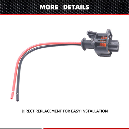 HiSport S1024 Engine Coolant Temperature Sensor Connector Compatible with Buick, Cadillac, Chevrolet Chevy, GMC, Hyundai, Kia, Pontiac, Porsche, Saab, Saturn, Suzuki