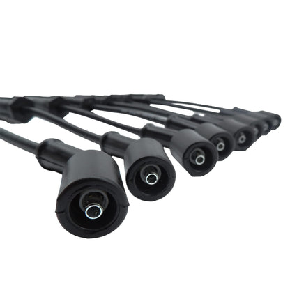 HiSport Spark Plug Wire Set WGM48 (7MM) 9748UU 19297035 Compatible with 1999-2012 Cadillac Escalade Chevy Silverado Suburban Tahoe GMC Sierra Yukon, Replaces 88862385 88862122 19351571