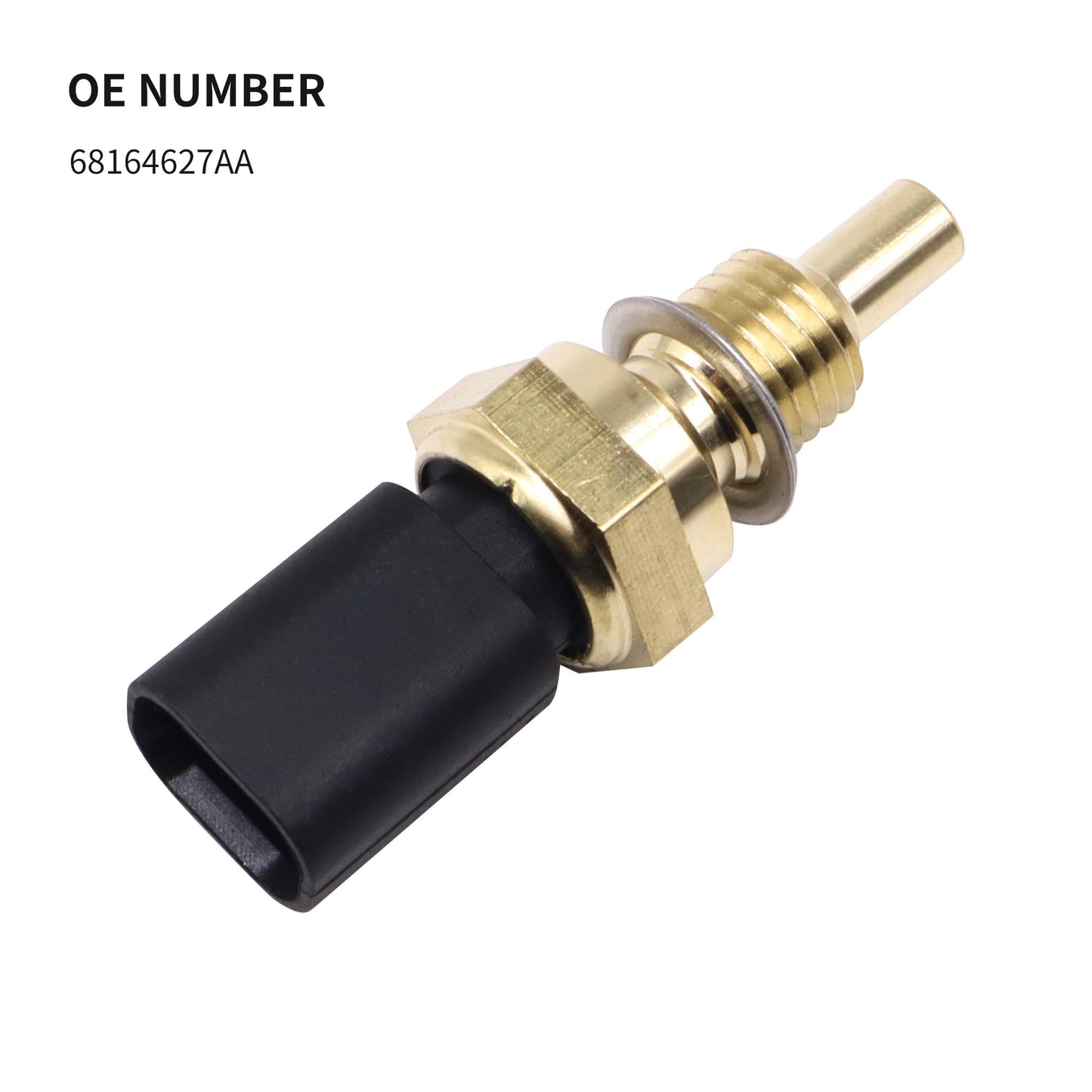 HiSport Fluid Temperature Sensor 68164627AA - Compatible with Dodge Grand Caravan Jeep Cherokee Ram C/V 2014-2022