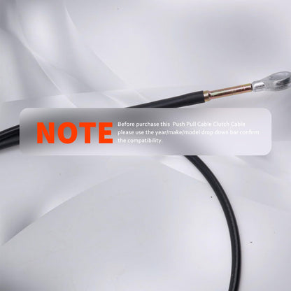 HiSport Push Pull Cable Clutch Cable - Compatible with John Deere 12PB 12PC 12SB 14PB 14PZ 14SB 14SC 14SE 14SX 14SZ Replaces GX21634 GX22026