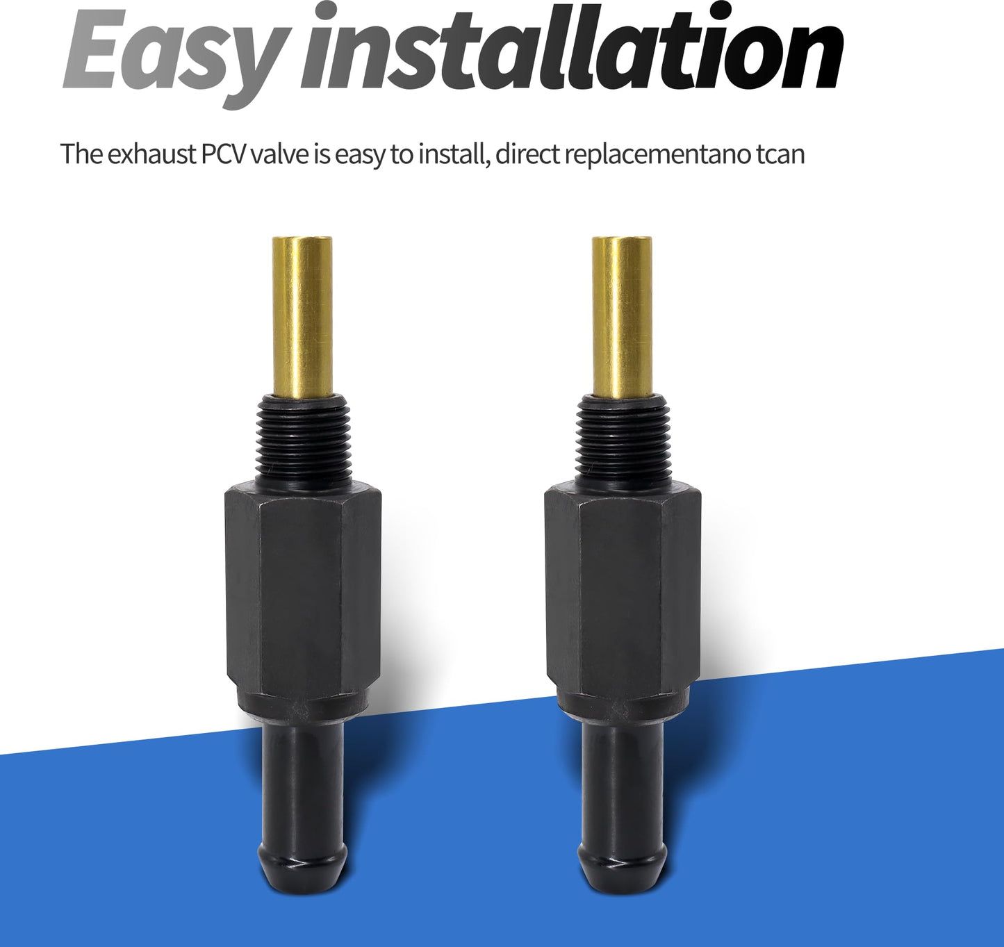 HiSport 0450339 PCV Valve - Compatible with Hyundai Accent 2001-2011 Kia Rio 2006-2011 Rio5 2006-2011