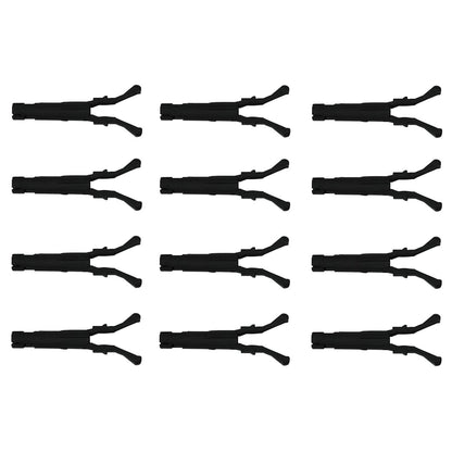 Hisport Retaining Clips Kit Replacement for Vortec Fuel Injector Compatible with Chevrolet GMC 4.3L 5.0L 5.7L £¨12 pcs/set)