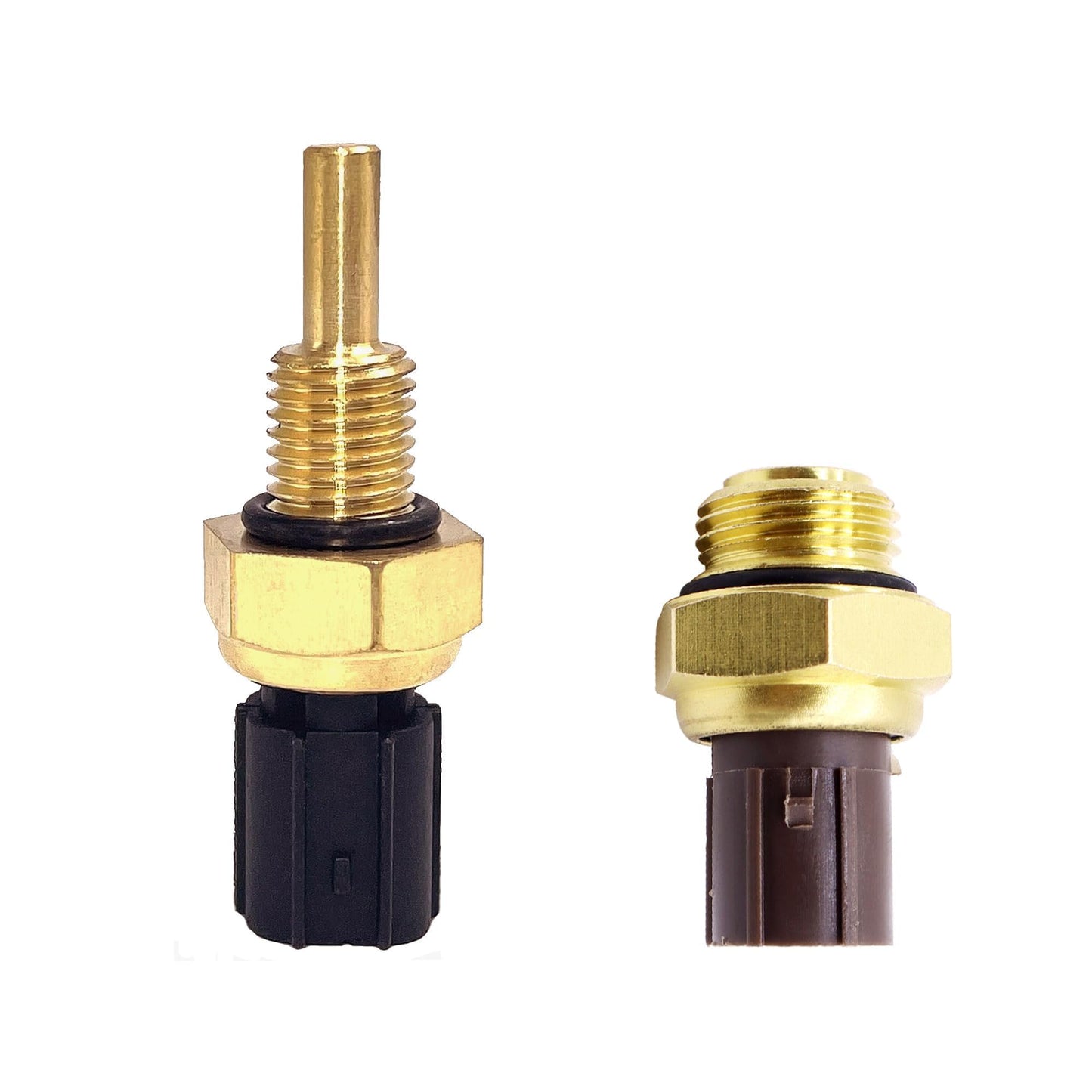 HiSport Engine Coolant Temperature Sensor 37870-PLC-004 & Engine Coolant Temperature Sensor/Radiator Coolant Thermo Fan Switch 37760-P00-003