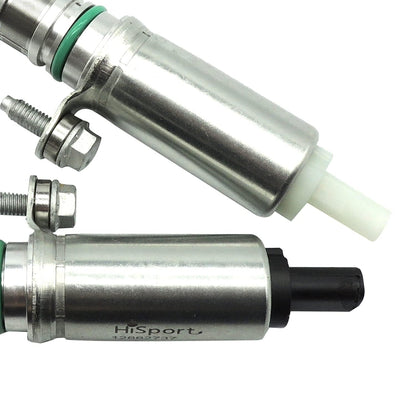 HiSport 12627117 2 PCS Engine Oil Control Variable Valve Timing VVT Solenoid Camshaft Compatible with Buick Envision Regal, Cadillac ATS CT6 CTS, Chevrolet Blazer Camaro, GMC Acadia Canyon Terrain