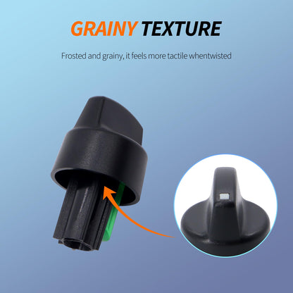 HiSport 1PC A/C Heat Control Knob Switch Button Compatible with Ford Explorer Ranger E-150 E-250 (1993-1994) Made by ABS Plastic Black Heater A/C Knob Replacement for OEM F3TZ18513A