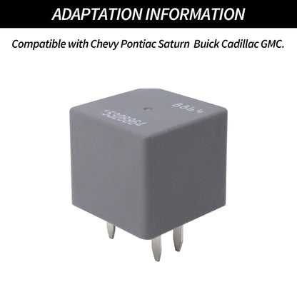 HiSport Relay 15328864 4 Pins 12V A/C Compressor Control Fuse Starter Multi-Purpose Relay Compatible with Chevy GMC GM Buick Replacement for 12193604 96190189 D1741C