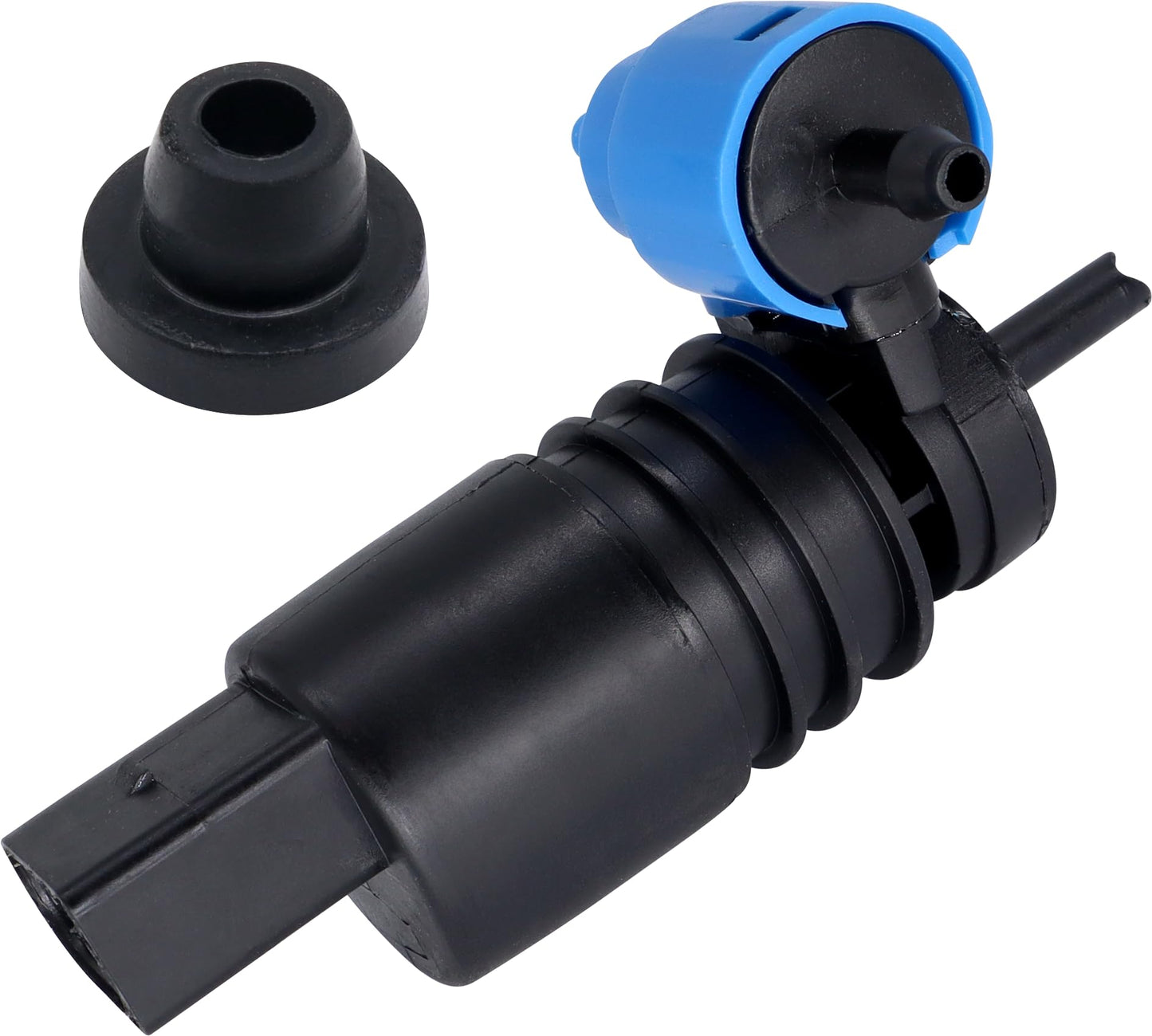 HiSport 8260A059 Windshield Wiper Pump - Compatible with Audi BMW Buick Chevrolet Chrysler Dodge Ford Jeep Mazda Mercedes-Benz Mini Mitsubishi Porsche Smart Volkswagen 2000-2023