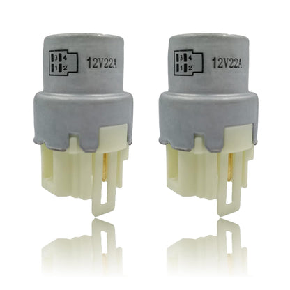 HiSport Relay Flashers 909-90987-02004 Compatible with Toyota, Mitsubishi, Chrysler Swift More Replace RY51£¬9098702004£¬0567004810 Multi-Purpose Signal Light Assemblies, 2PCS