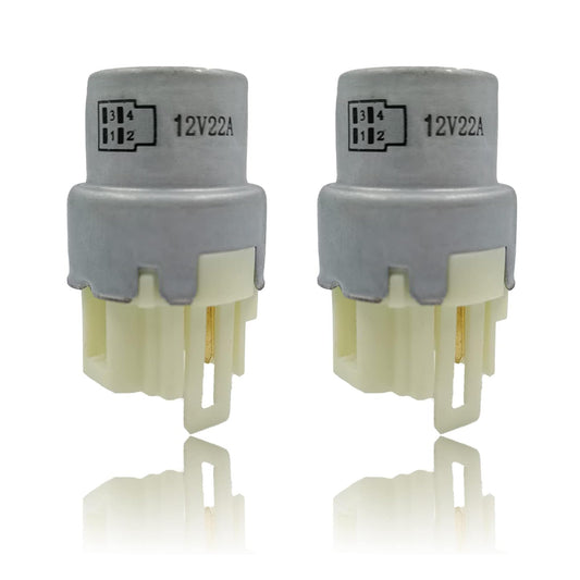 HiSport Relay Flashers 909-90987-02004 Compatible with Toyota, Mitsubishi, Chrysler Swift More Replace RY51£¬9098702004£¬0567004810 Multi-Purpose Signal Light Assemblies, 2PCS