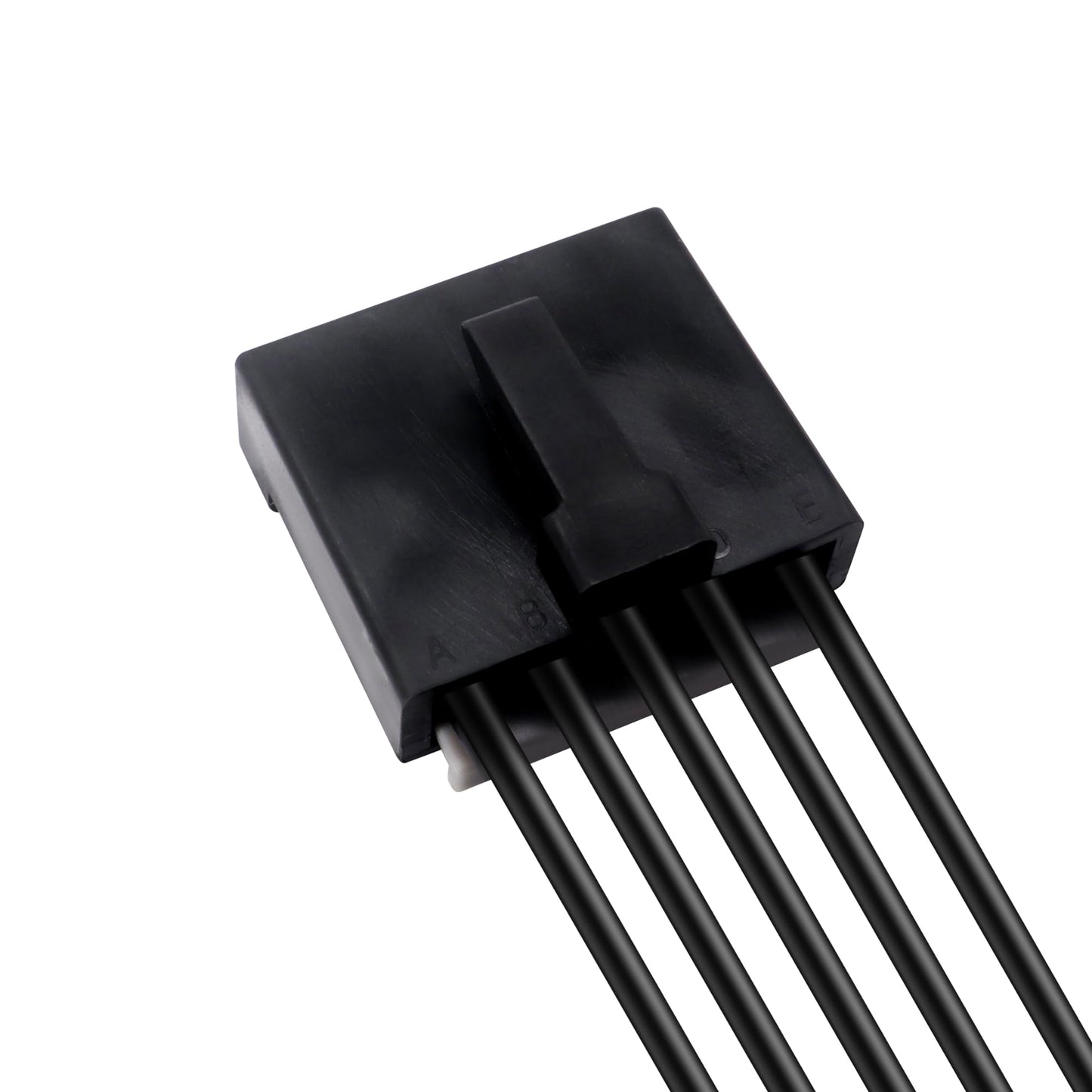 HiSport WPT1285, 645-512 Blower Motor Resistor Connector Wire Harness Pigtail AC Fan Blower 5 Wire Assembly Compatible with Ford Fusion 2010-2015, Lincoln MKZ Mercury Milan